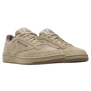 Reebok CLUB C 85 Utility Mushroom Brown Women’s 10 Suede Sneakers Running Shoes
